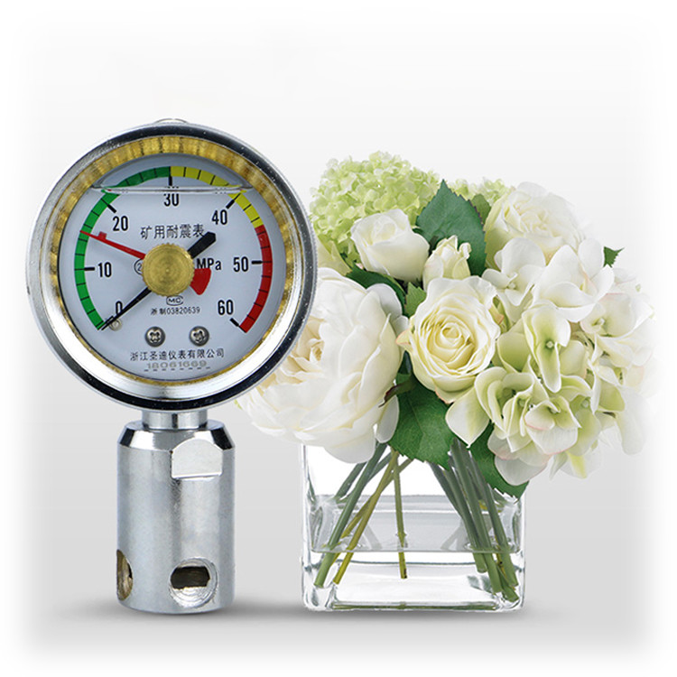 60mm Nominal Diameter 2.5% Precision High Accuracy Pressure Gauge for Mining Industry