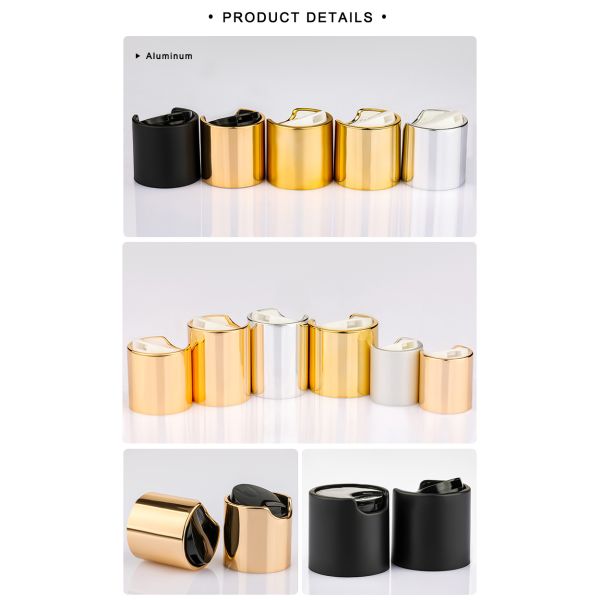 Black Matte Disc Plastic Cap K901-7 Reusable Nontoxic Practical