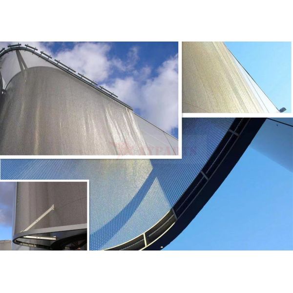 7mm Stainless Steel Ring Mesh Curtain Architectural