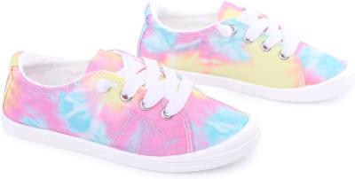 Girls And Boys Kids Canvas Sneakers Low Top Comfortable Walking Shoes