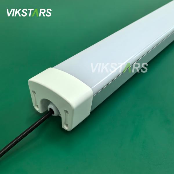 72W Suspended LED Linear Light IP65 120lm/ W Saves Energy For Half Open Hall