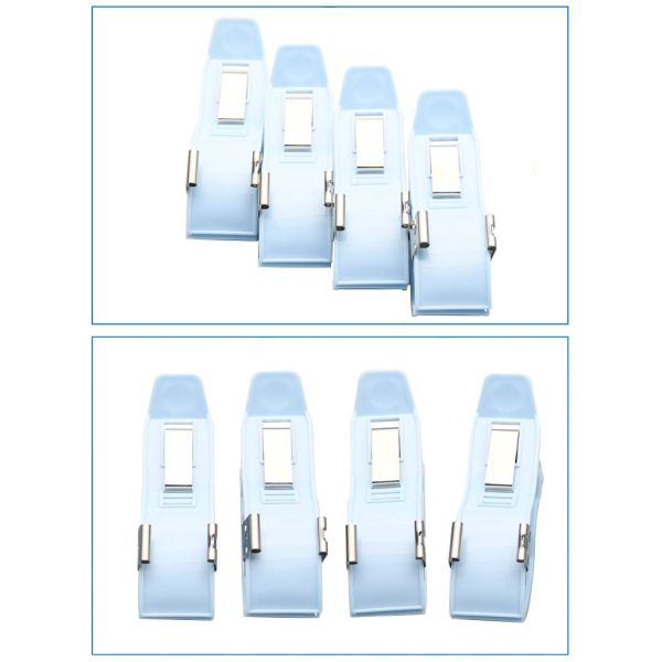All Resting ECG Recommended Children Limb Clamp Suction Electrodes Alcohol Disinfecting Blue OEM 3.0MM/4MM DIN Plug Banana Class