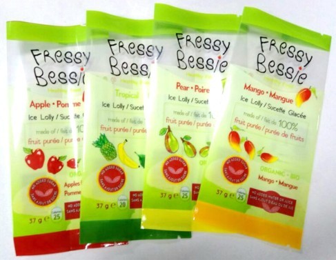 Wholesale heat sealing plastic packaging bags ice cream popsicle bag