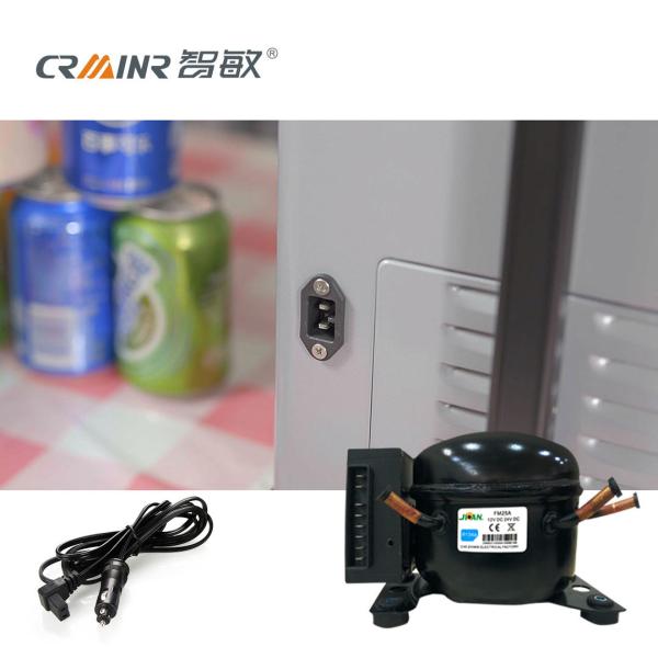 Portable Mini Car Refrigerator Upright Fridge 18L With Pre - Coated Plate Material