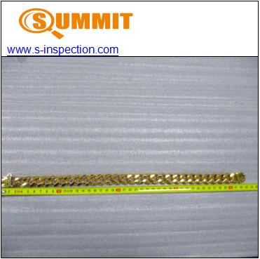 Gold Dog Collars Product Quality Inspection , 128-218USD Manufacturing Inspection