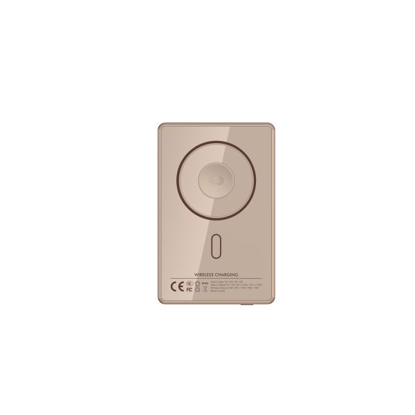 Besiter 5000mAh Wireless Magnetic Glass Powerbank Ultra-Thin 22.5W Aluminum Alloy