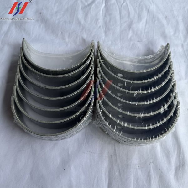 Komatsu 6D125 Engine Main Bearing 6150-21-8010 for PC400-8 Excavator Crankshaft Bearing Replacement