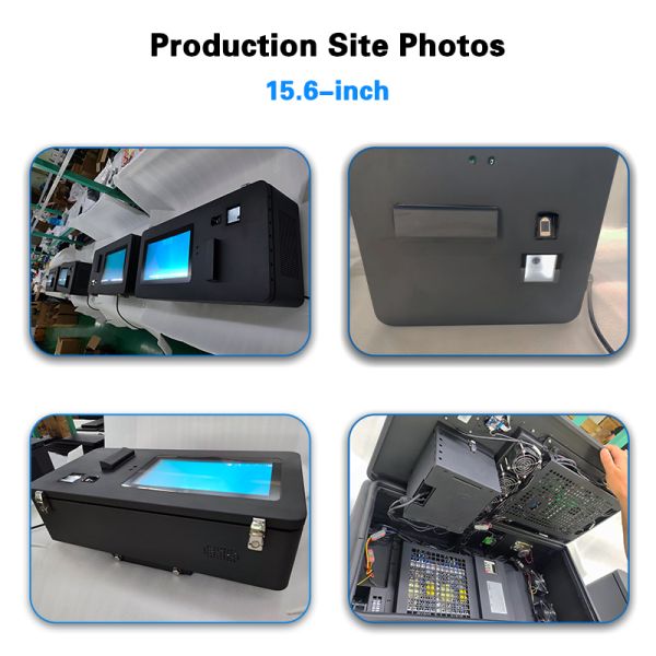 Commercial Self Ordering Kiosk with HD Touch Screen - Restaurant Menu Kiosk Solution