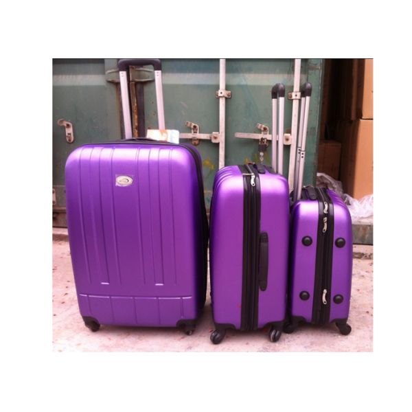 Lightweight Waterproof Trolley Luggage Set , ABS Hard Case Spinner Luggage Sets