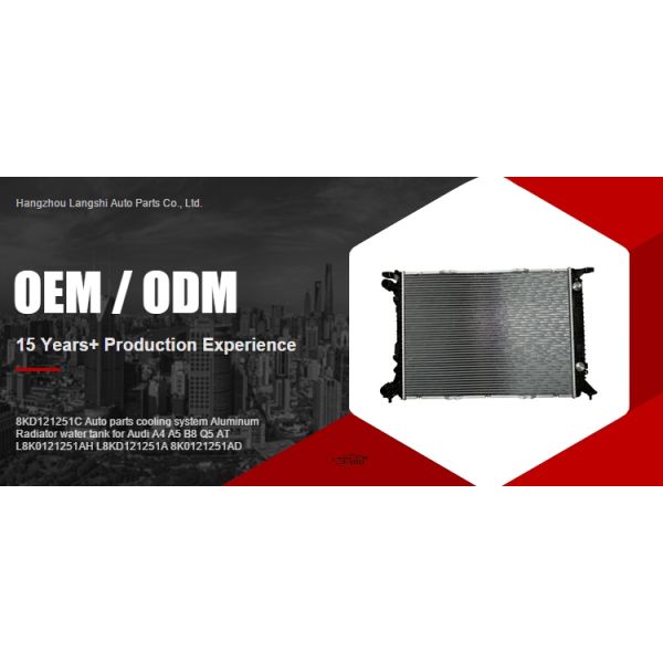 1.8 Резервуар воды радиатора TFSI для Audi A4 A5 B8 Q5 AT L8K0121251AH L8KD121251A 8K0121251AD