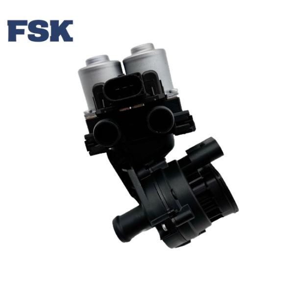 Valve de chauffage FSK 4F1959617A pour le solénoïde électrique Audi A6 C6 12V