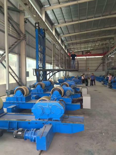 Self Adjustable Welding Rotators Self Tuned Roller Rack For Pipe 4000 Mm 60m/H