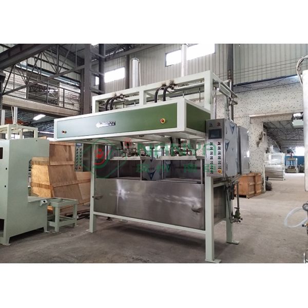 Small Manual Egg Tray Forming Machine / Waste Paper Industrial Packages Line