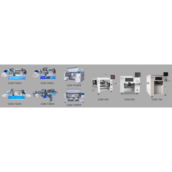 High Accuracy Economic Pick and Place Robot Charmhigh CHM-550 SMT Assembly