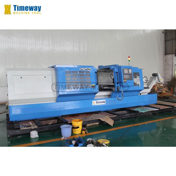 800mm Swing High Precision CNC Flat Bed Machine Tool with Positioning Accuracy ±0.03
