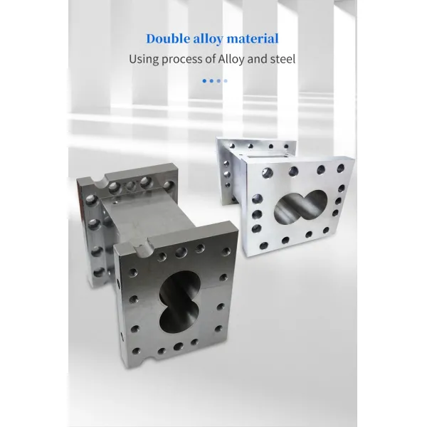 Двойной параллельный диаметр бочонка винта штранг-прессования 12 - 350mm