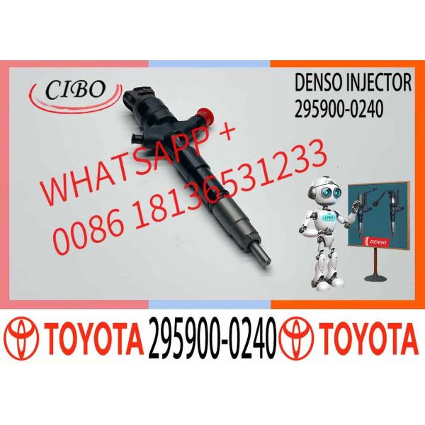 Common Rail Diesel Fuel Injector 23670-30450 295900-0280 23670-30440 295900-0240