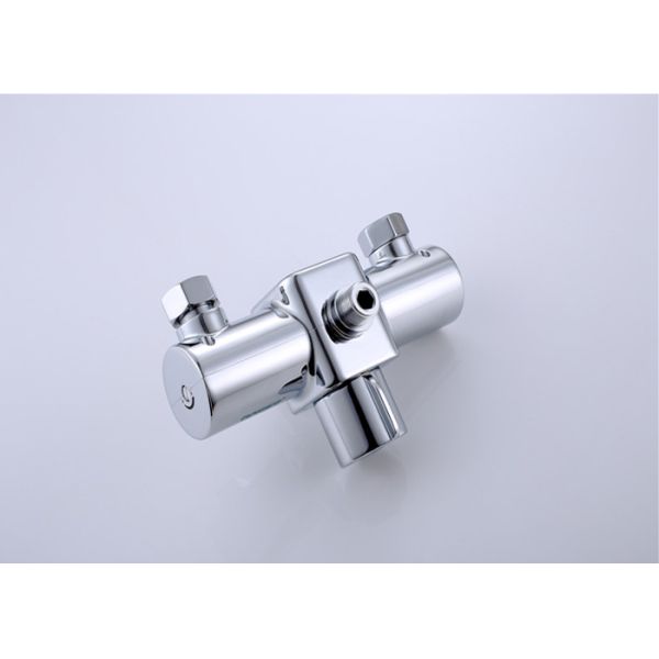 Sanitary Bath Thermostatic Mixing Valve Brass Metal Housing Corrosion Resistance
