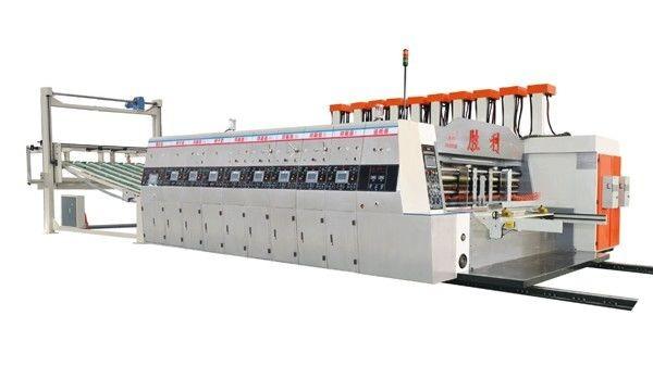 Multicolor Corrugated Box Printing Machine 180pcs/Min Printing Speed