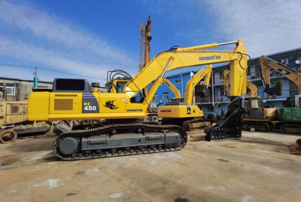 PC450 - 8 Hydraulic Crawler Second Hand Komatsu Excavator With 2.1m3 Bucket 45 Ton