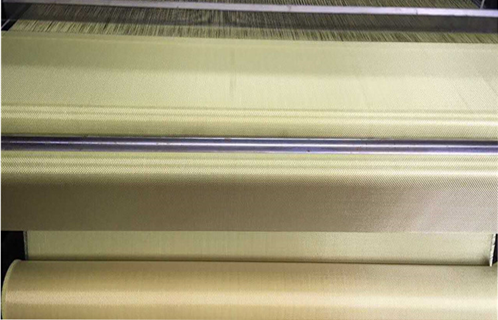 Желтая кевларная огнестойкая ткань антирежущая 1414 Арамидная ткань для автомобиля