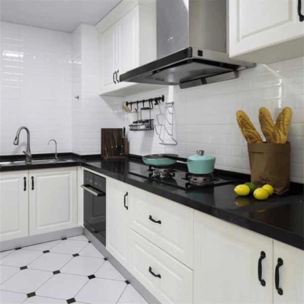 Роскошный деревянный кварцевый каменный кухонный столешничный шкаф набор OEM ODM на заказ