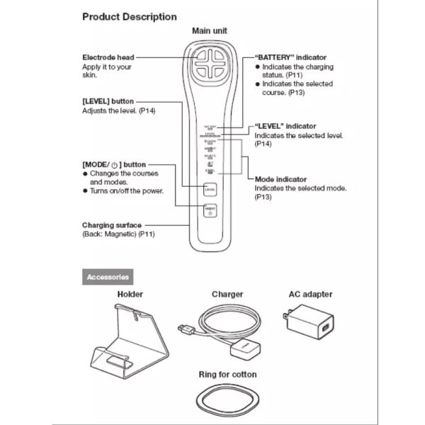 Anti Wrinkle EMS 240V Multifunctional Beauty Instrument