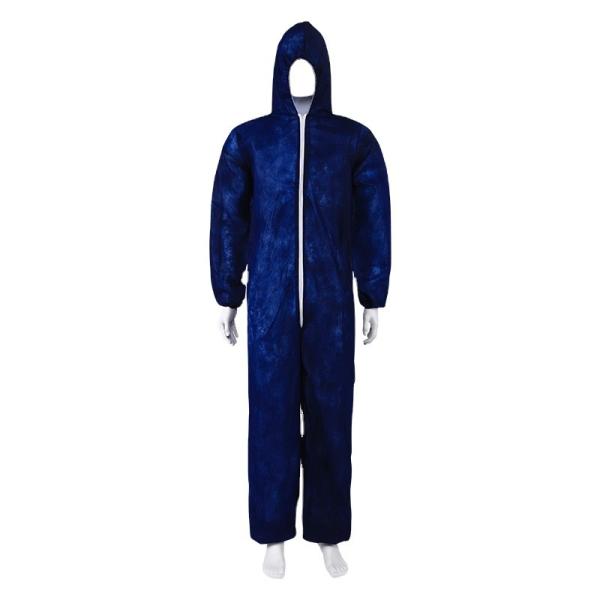 Antistatic with Hood Suit Medic Safety Protection Clothing White PP Waterproof Overalls Disposable Coverall OEM and Sample Free