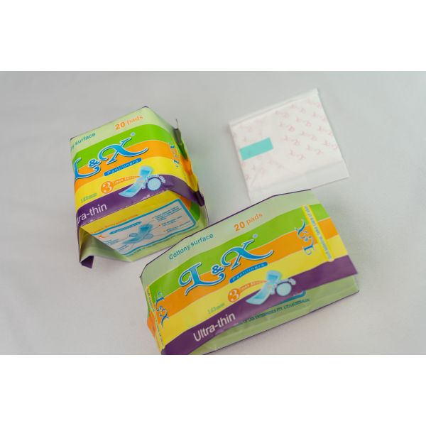 Individually Wrapped Cotton Pantiliners Breathable  Hypoallergenic Organic Pantiliners