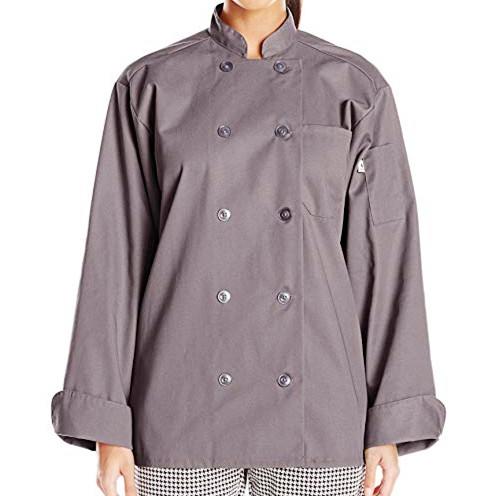 Women Modern Design Kitchen Unique Chef Coats White Color