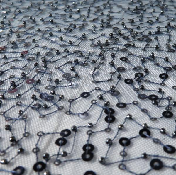 Beaded Lace Fabric For Wedding Dresses