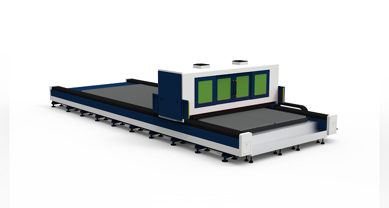 QH-8025FD Large format Sheet Metal Laser Cutting Machine 8000×2500mm