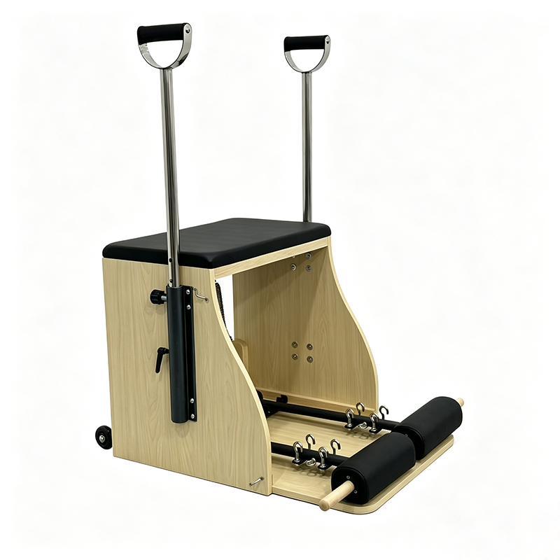 Commercial Studio Pilates Wunda Chair Solid Rubberwood Wear Resistant