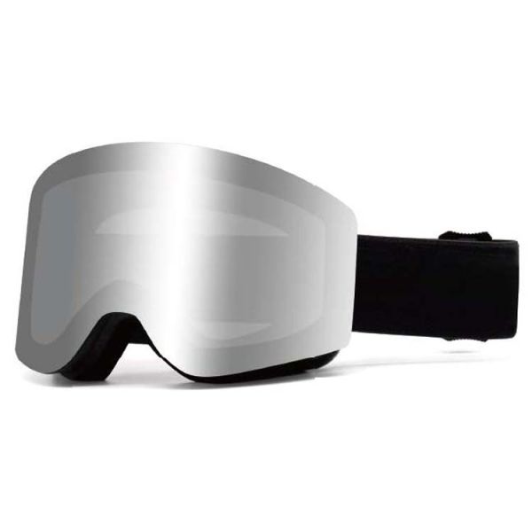 Adjustable Anti Slip Elastic Strap Ski Goggles with Custom UV400 Cylindrical Lens