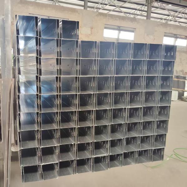 Fireproof Electrical Cable Trough Tray Hot Dipped Galvanized Trunking