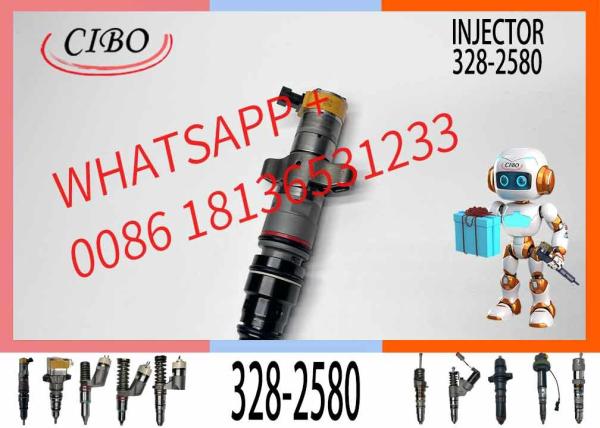 328-2580 originais e novas peças do motor diesel C7 C9 injetor de combustível 328-2580 para   387-9431 10R9003