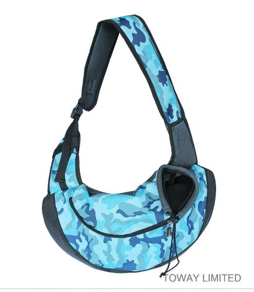 Carregadeiras de animais de estimação de nylon forte de lona Bolsas de ombro para cães ao ar livre
