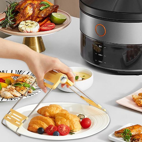 New Arrival Multi Gear Adjustment Kitchen Hot Food Anti Scald Dish Bowl Clip