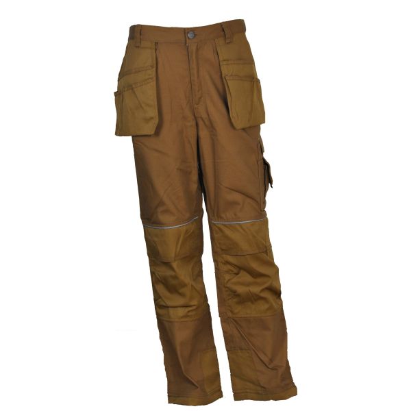 Durable Workwear Canvas Work Trousers 300g/M2 Oxford Fabric Reinforcement