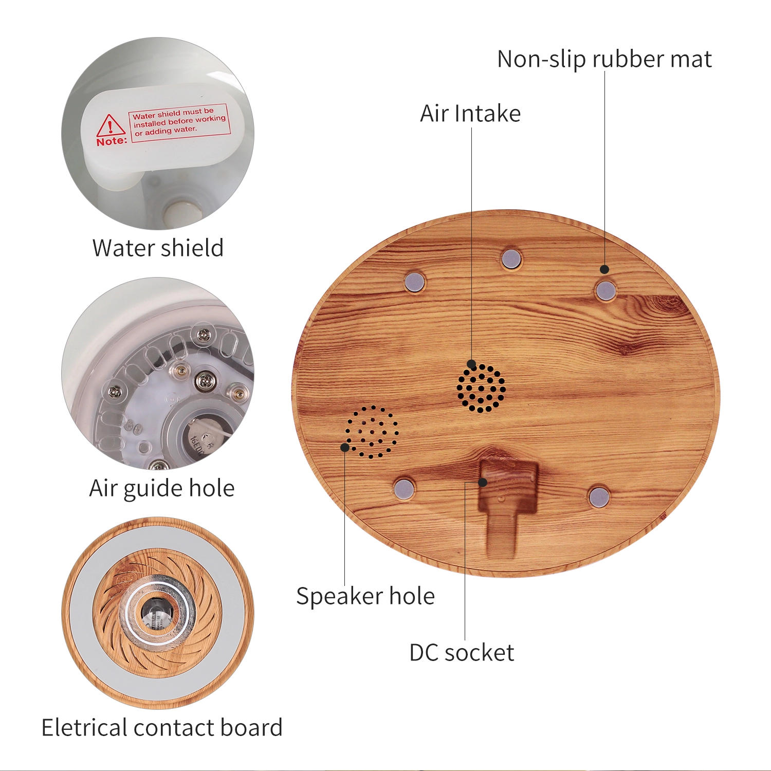 High Quality Humidifier Aromatherapy Essential Oils Humidifier Smart App Control Music Ceramic Porcelain Aroma Diffuser