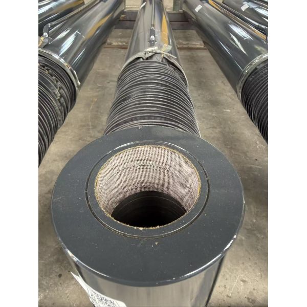 High Tonnage Customized Hydraulic Piston Cylinder Double Acting With Hard Chrome Plated Surface