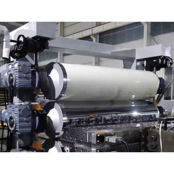 Plastic PP PE ABS Sheet Extrusion Line Featuring 35*3.5*3.5m Extrusion Molding Machine