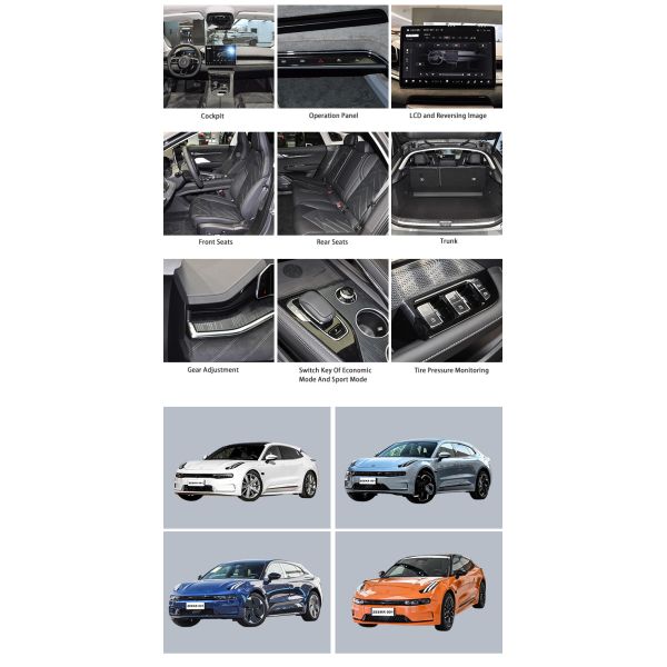 Электрический седан электромобилей высокоскоростной электромобиль новой энергии 100 км Geely Zeekr 001