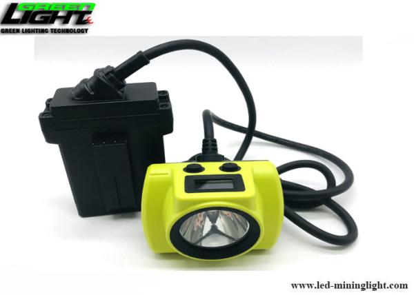 mineiro de carvão IP68 impermeável Headlight do farol da mineração da segurança de 6800mA 25000lux