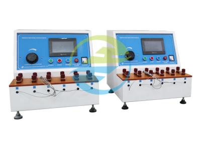 PLC Control 0 - 125A Temperature Rise IEC Test Equipment 60884 Six Stations