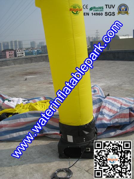 Outdoor Inflatable Sky Dancer  , Inflatable Tubes Man