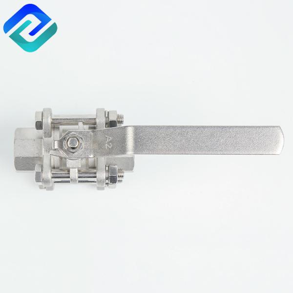 DN100 2 Inch Ball Valve 316 Stainless Steel EN 12266 Water Oil Gas