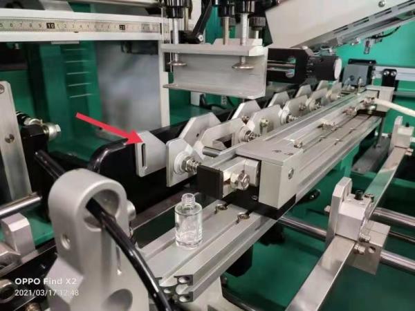 Máquina automática de serigrafía UV para tarros/botellas de plástico