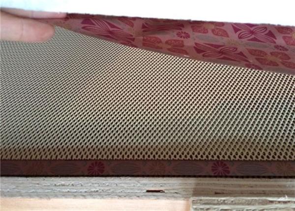 Primrose / Cream Coated DVA One Way Mesh 820Mm X 2000Mm Size For Office / Building