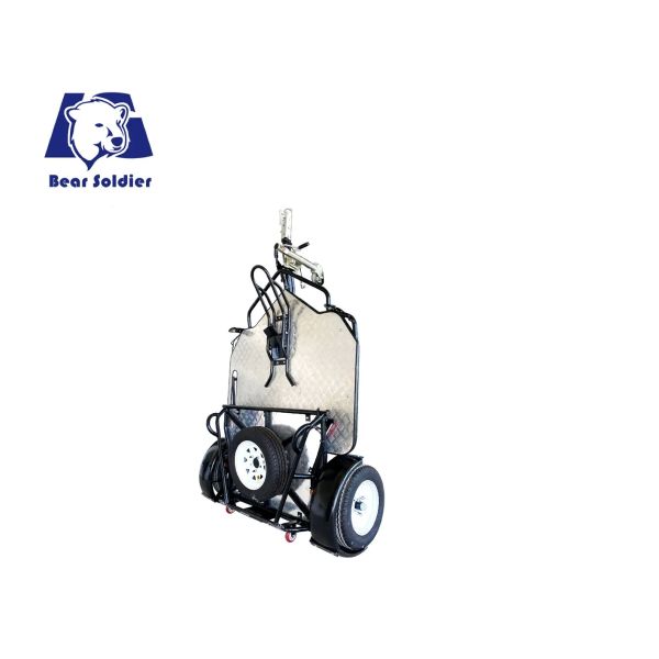 Remorque hydraulique pour moto à essieu simple, charge de 500 kg, remorque de